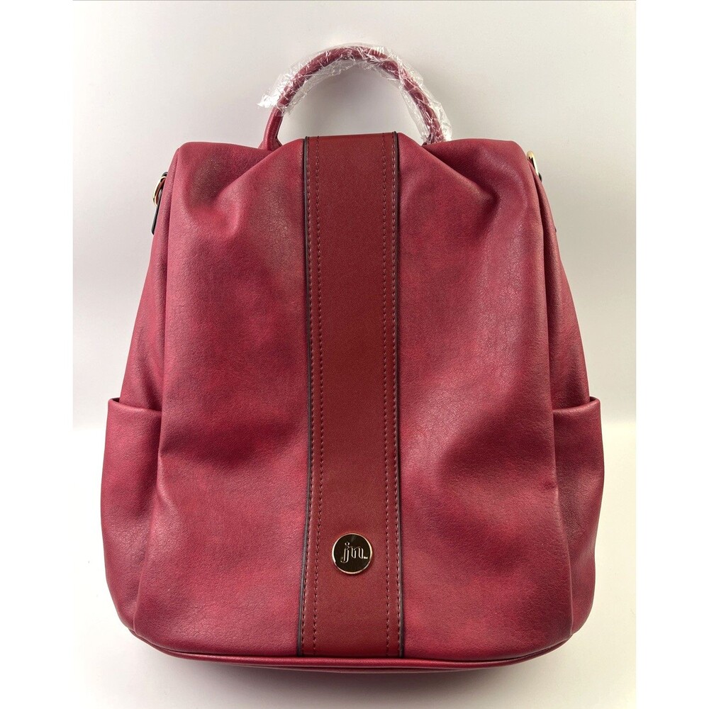 Jessica Moore Berry Venture Backpack/Crossbody New!